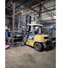 Đại tu phanh và bảo dưỡng toàn bộ cho xe nâng dầu 3.5 tấn Komatsu FD35-7 động cơ 6D102 tại xưởng cơ khí tại Quán Gánh, Thường Tín, Hà Nội